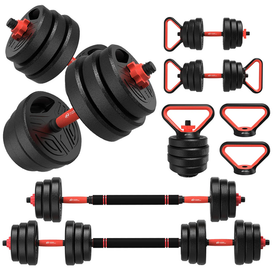 3-in-1 Dumbbell Barbell Set