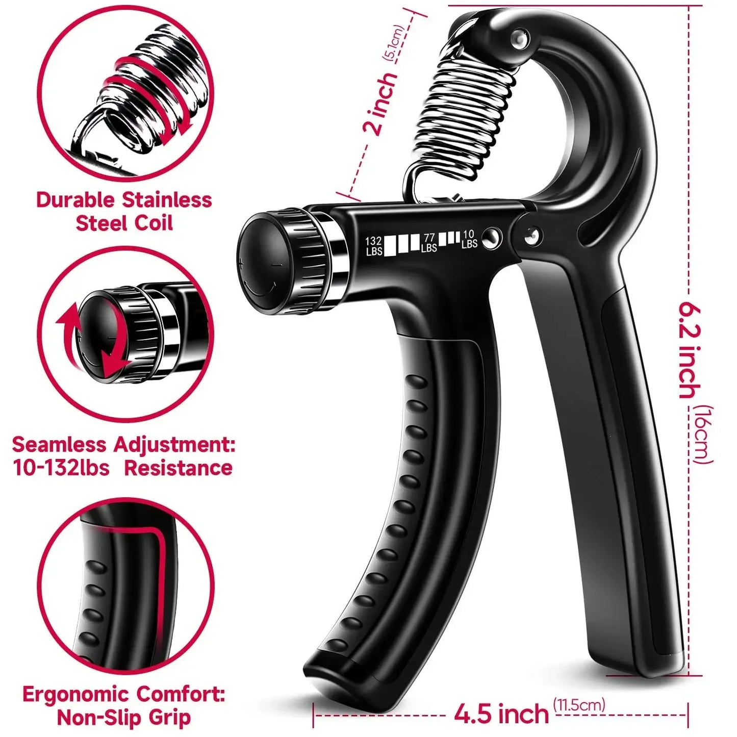 Adjustable Grip Strength Trainer
